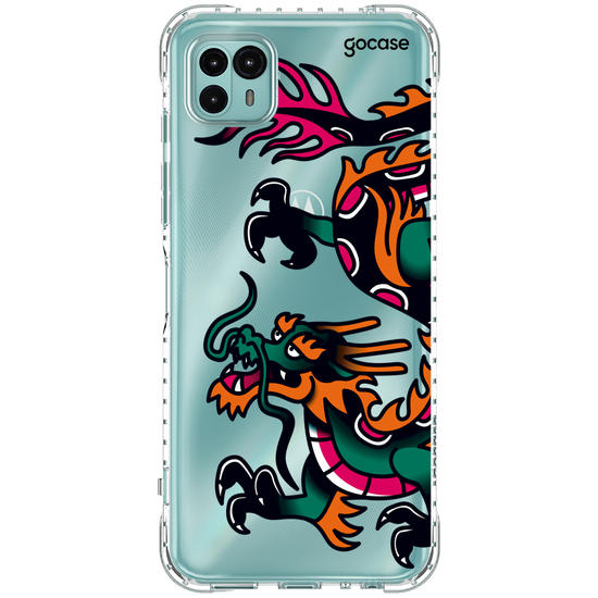 Capinha para celular  Old School Dragon