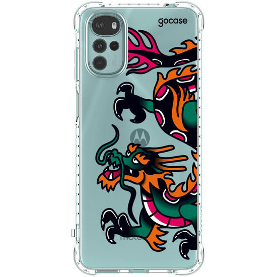 Capinha para celular  Old School Dragon