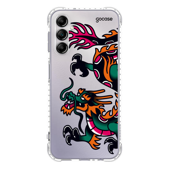 Capinha para celular  Old School Dragon