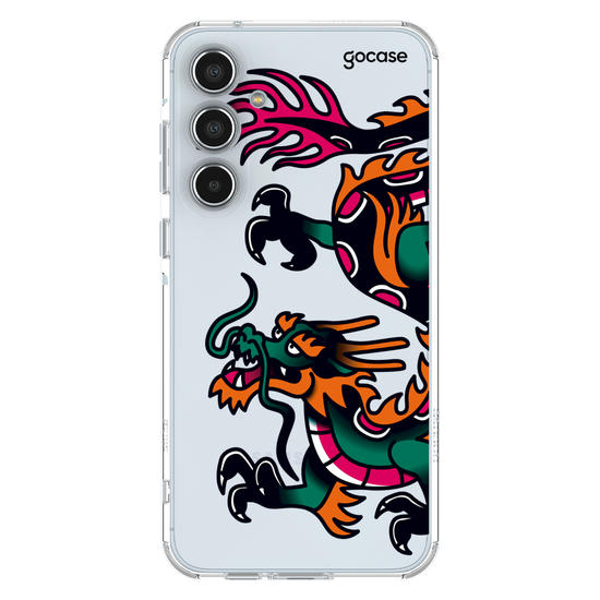 Capinha para celular  Old School Dragon