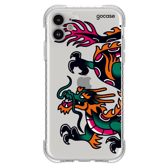 Capinha para celular  Old School Dragon