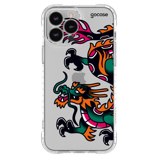 Capinha para celular  Old School Dragon