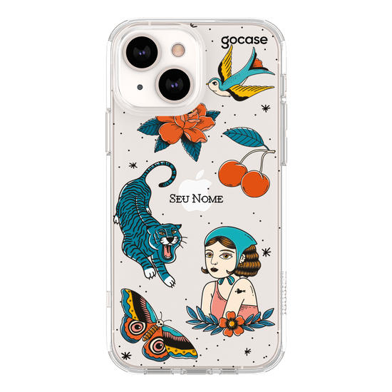 Capinha para celular Old School Tattoo