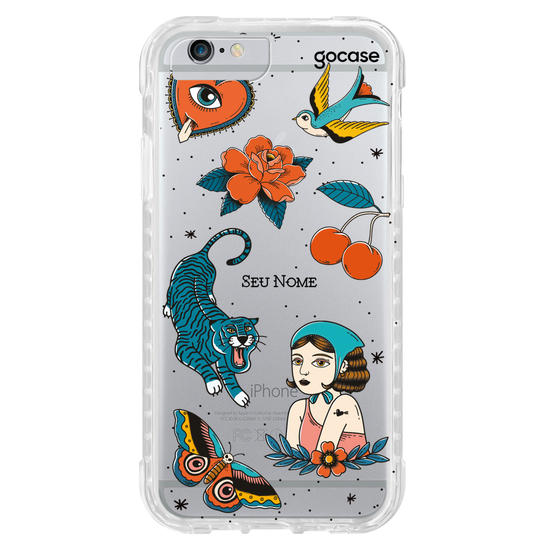 Capinha para celular Old School Tattoo