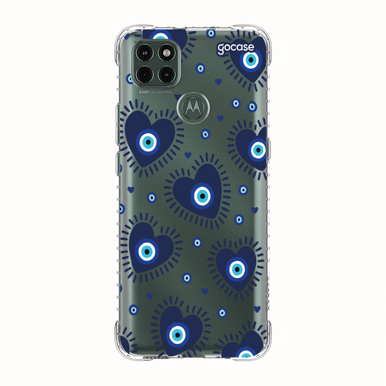 Capinha para celular  Olho Grego Corações