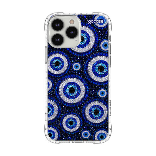 Capinha para celular  Olho Grego Cravejado