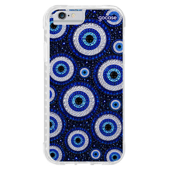 Capinha para celular  Olho Grego Cravejado