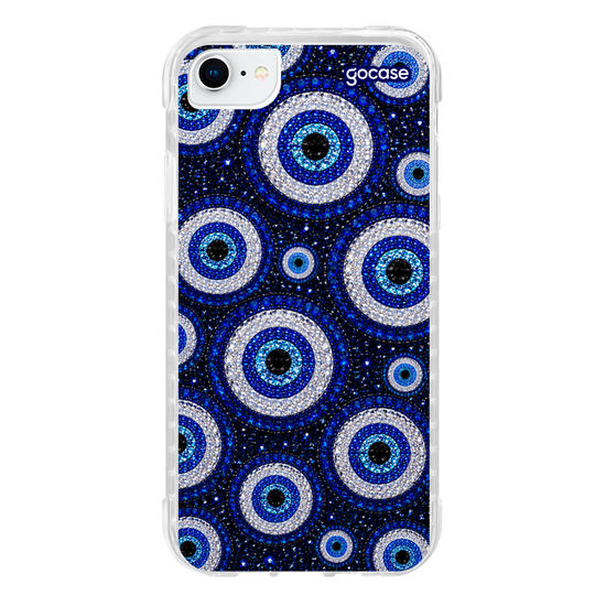 Capinha para celular  Olho Grego Cravejado