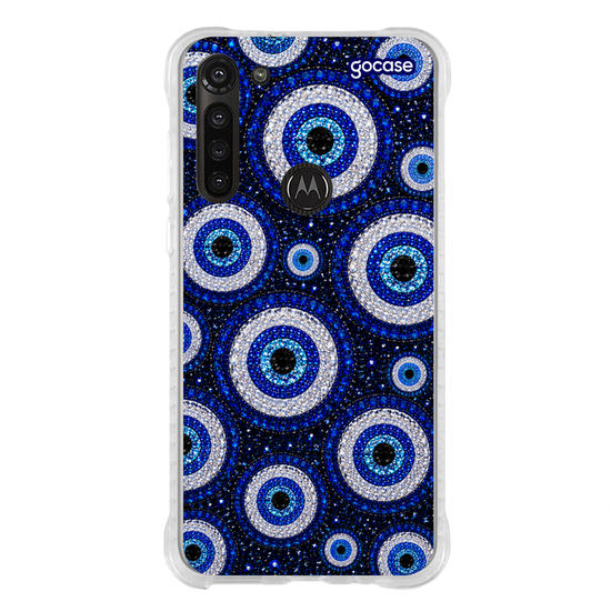 Capinha para celular  Olho Grego Cravejado