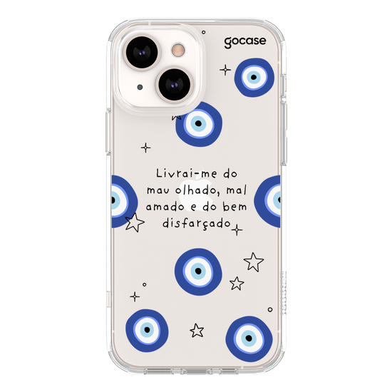 Capinha para celular Olho Grego - Oração de Proteção