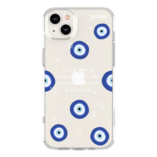 Capinha para celular  Olho Grego - Oração de Proteção