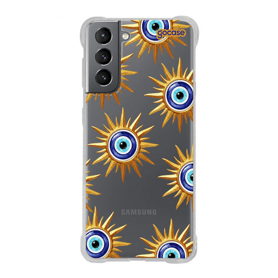 Capinha para celular  Olho Grego Solar