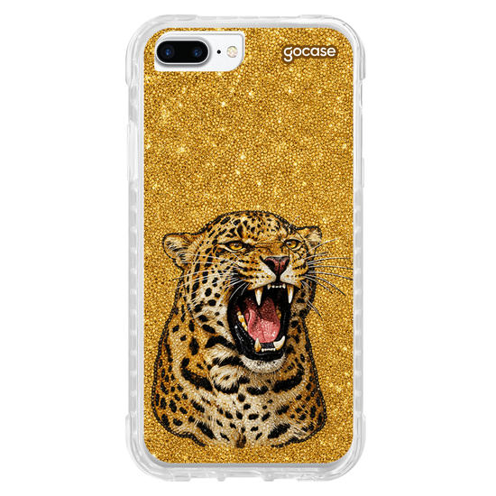 Capinha para celular  Onça Bling