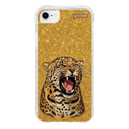 Capinha para celular  Onça Bling