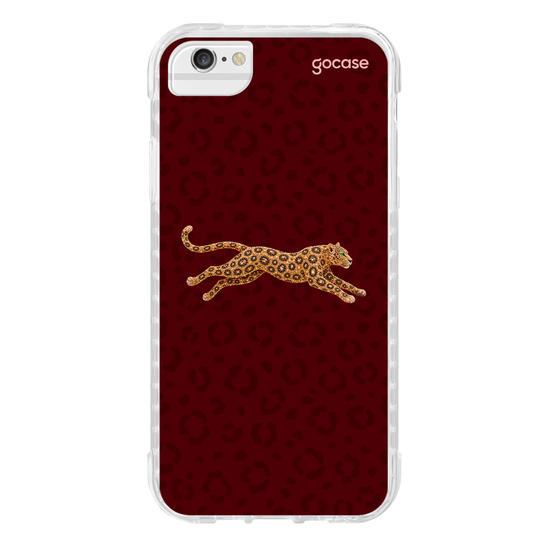 Capinha para celular  Onça Cravejada com Nome