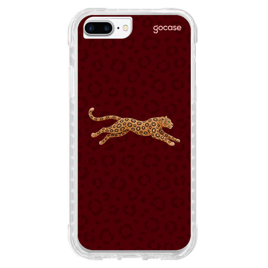 Capinha para celular  Onça Cravejada com Nome