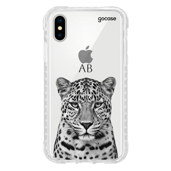 Capinha para celular  Onça & Iniciais
