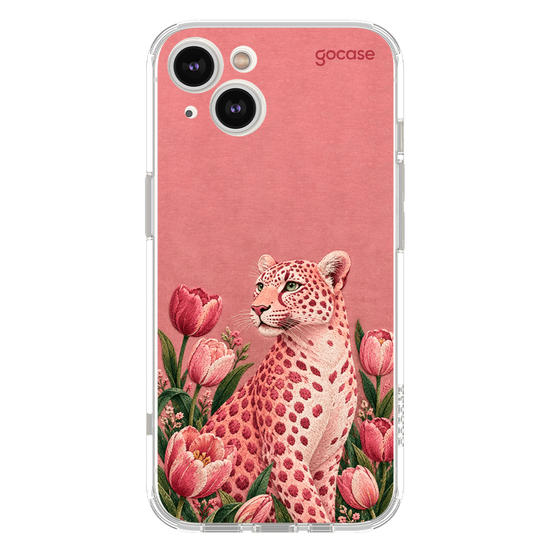  Onça e Tulipas