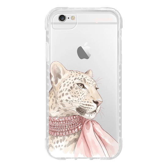 Capinha para celular  Onça Glam Efeito Cristal