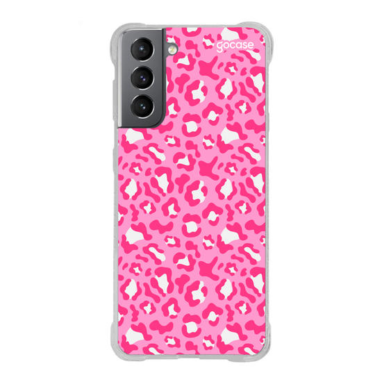Capinha para celular Onça Rosa