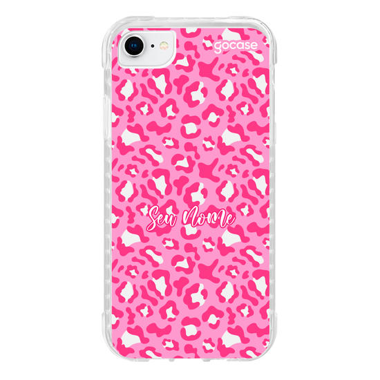 Capinha para celular Onça Rosa