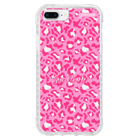 Capinha para celular Onça Rosa