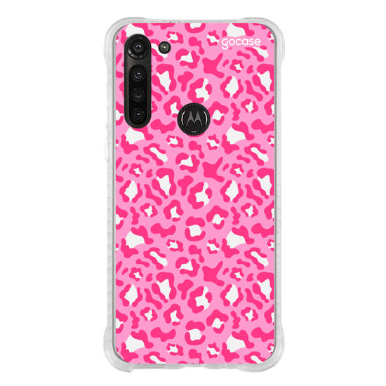 Capinha para celular Onça Rosa