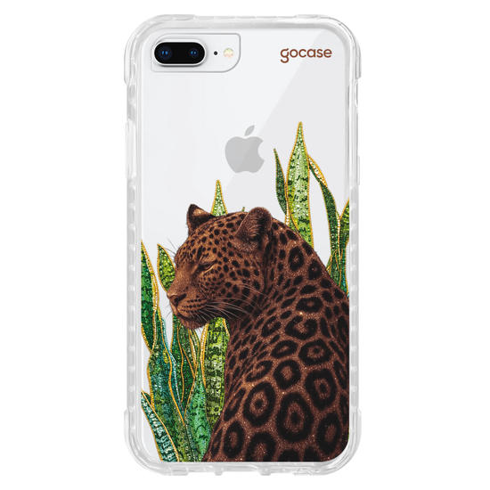 Capinha para celular  Onça Tropical Cravejado 