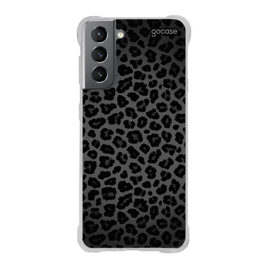 Capinha para celular All Black Animal Print