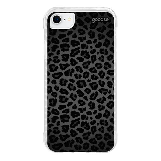Capinha para celular All Black Animal Print