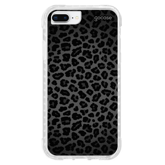 Capinha para celular All Black Animal Print