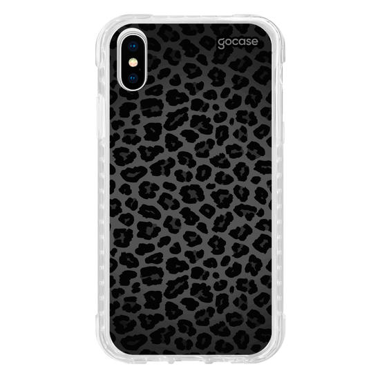 Capinha para celular All Black Animal Print