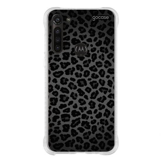 Capinha para celular All Black Animal Print