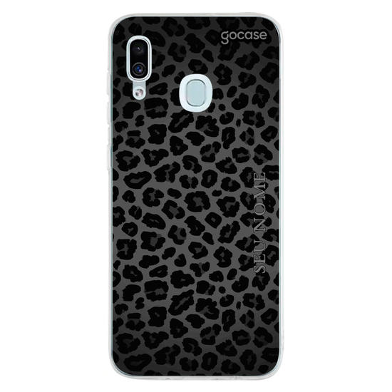 All Black Animal Print