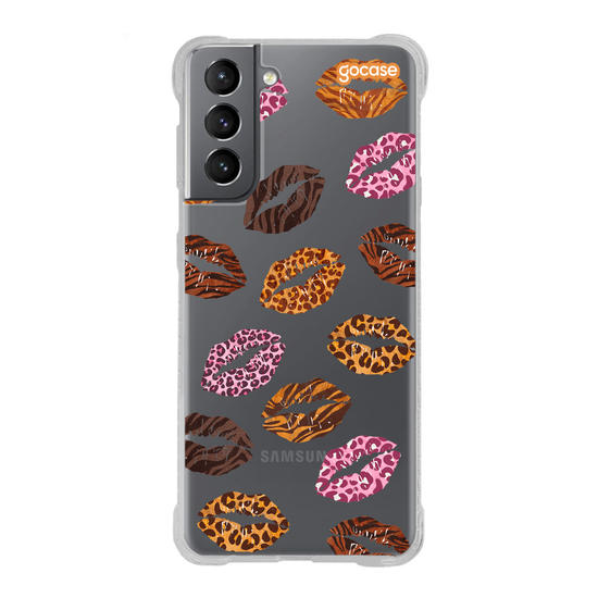 Capinha para celular  Oncinha Kiss
