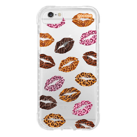 Capinha para celular  Oncinha Kiss