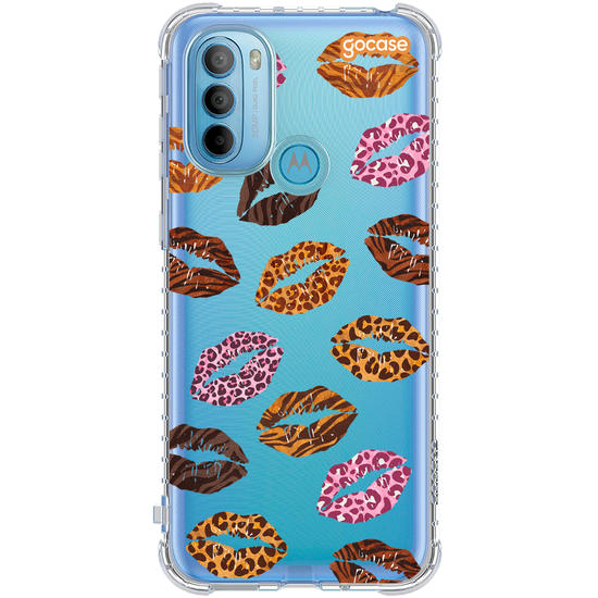 Capinha para celular  Oncinha Kiss