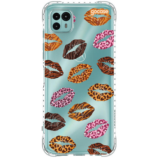 Capinha para celular  Oncinha Kiss