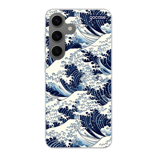 Cover The Great Wave off Kanagawa Pattern