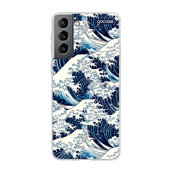 The Great Wave off Kanagawa Pattern Hülle