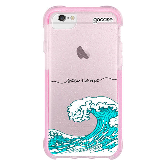 Capinha para celular Ondas Clean