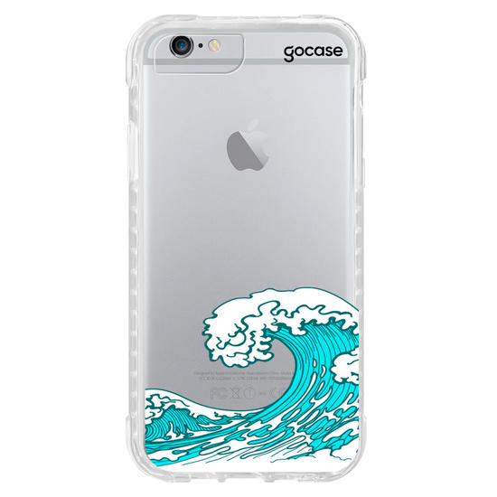 Capinha para celular Ondas Clean
