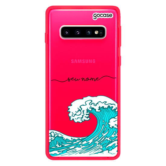 Capinha para celular Ondas Clean
