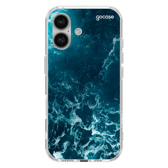 Capinha para celular Ondas do Oceano Customizável
