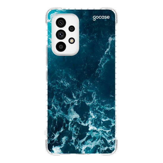 Capinha para celular Ondas do Oceano Customizável