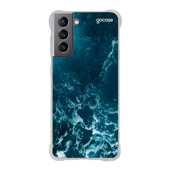 Capinha para celular Ondas do Oceano Customizável