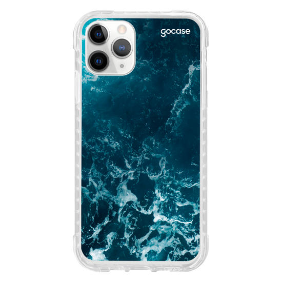 Capinha para celular Ondas do Oceano Customizável