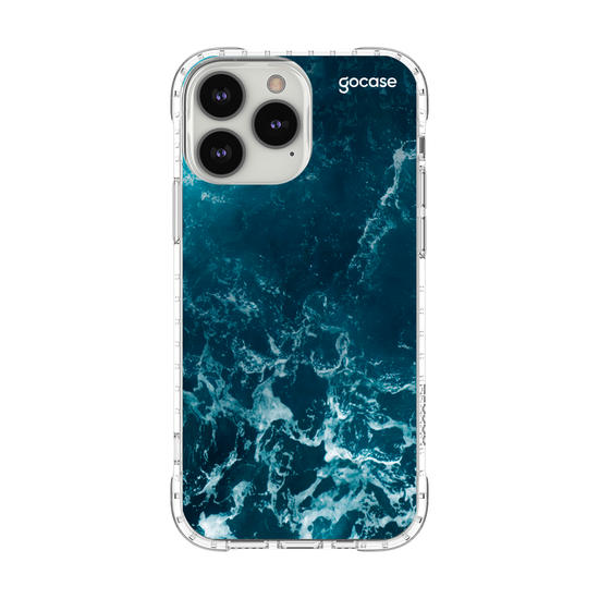 Capinha para celular Ondas do Oceano Customizável