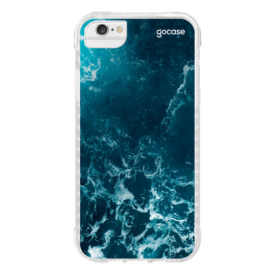 Capinha para celular Ondas do Oceano Customizável