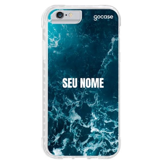 Capinha para celular Ondas do Oceano Customizável